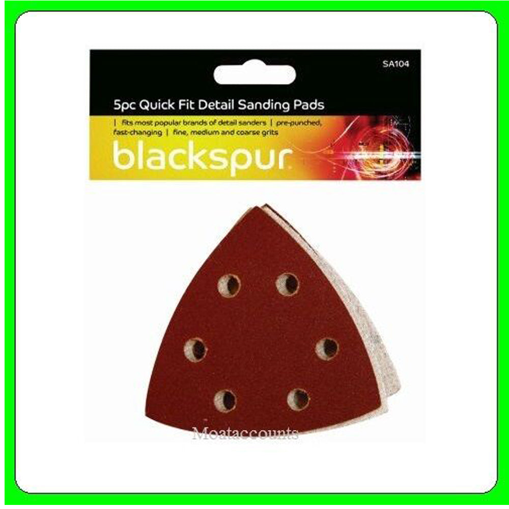 Blackspur-Quick-Sanding-Pads-5-Piece Blackspur-Quick-Sanding-Pads-5-Piece